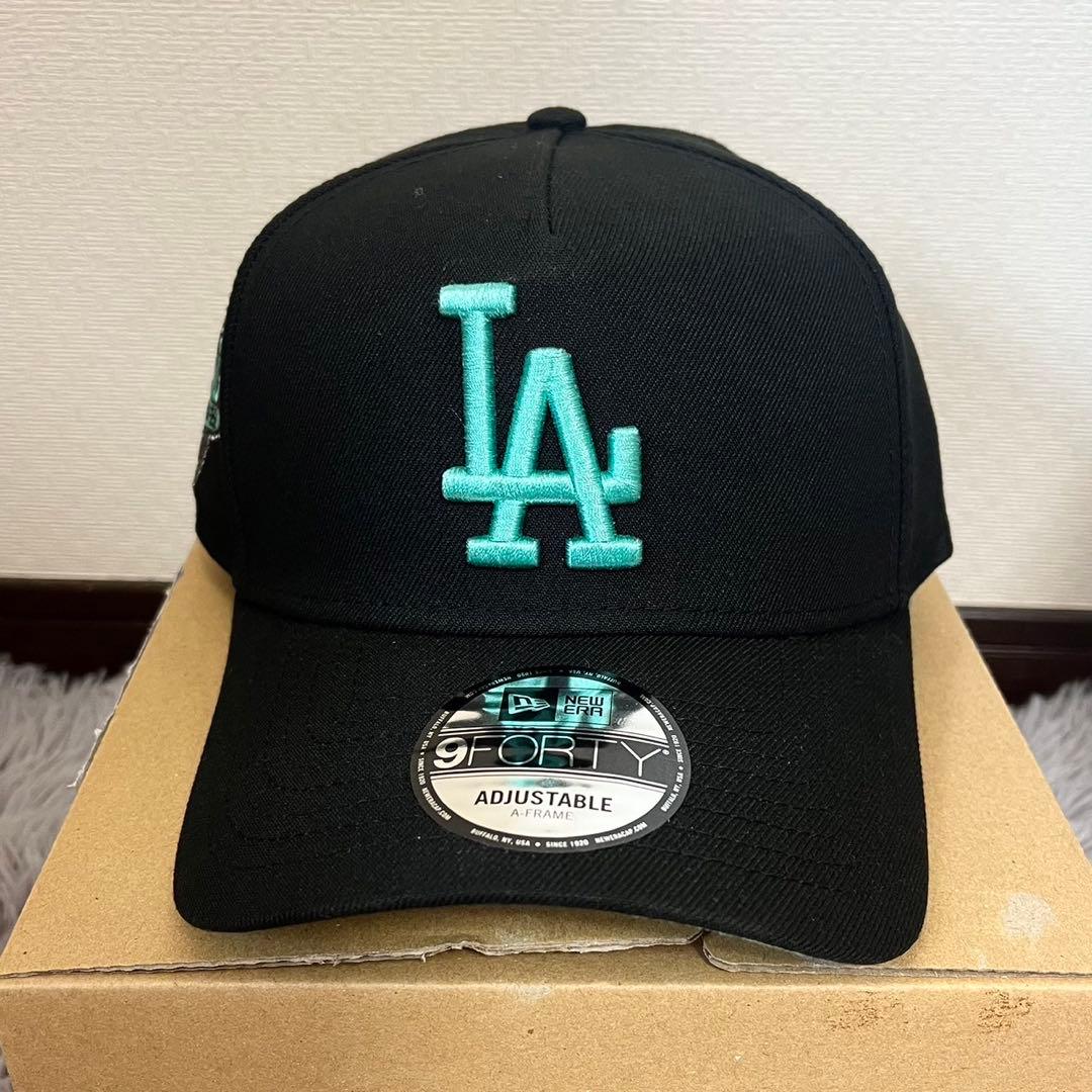 ニューエラ ドジャース A FRAME LA キャップ 帽子 ティファニー