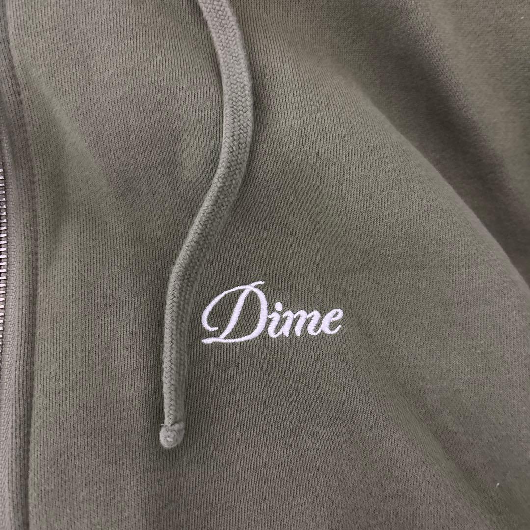 dimeダブルジップパーカー