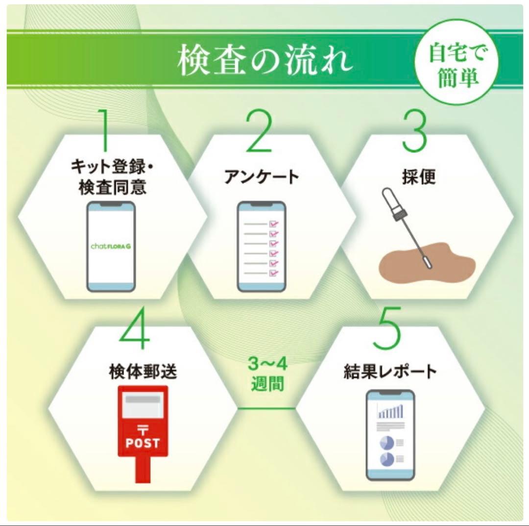 chatFLORA G 腸内フローラ検査キット