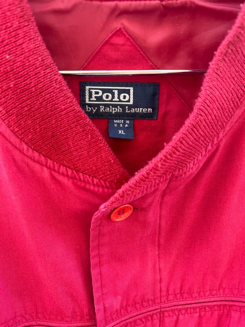 90s Ralph Lauren カップショルダーJKT XL usa製