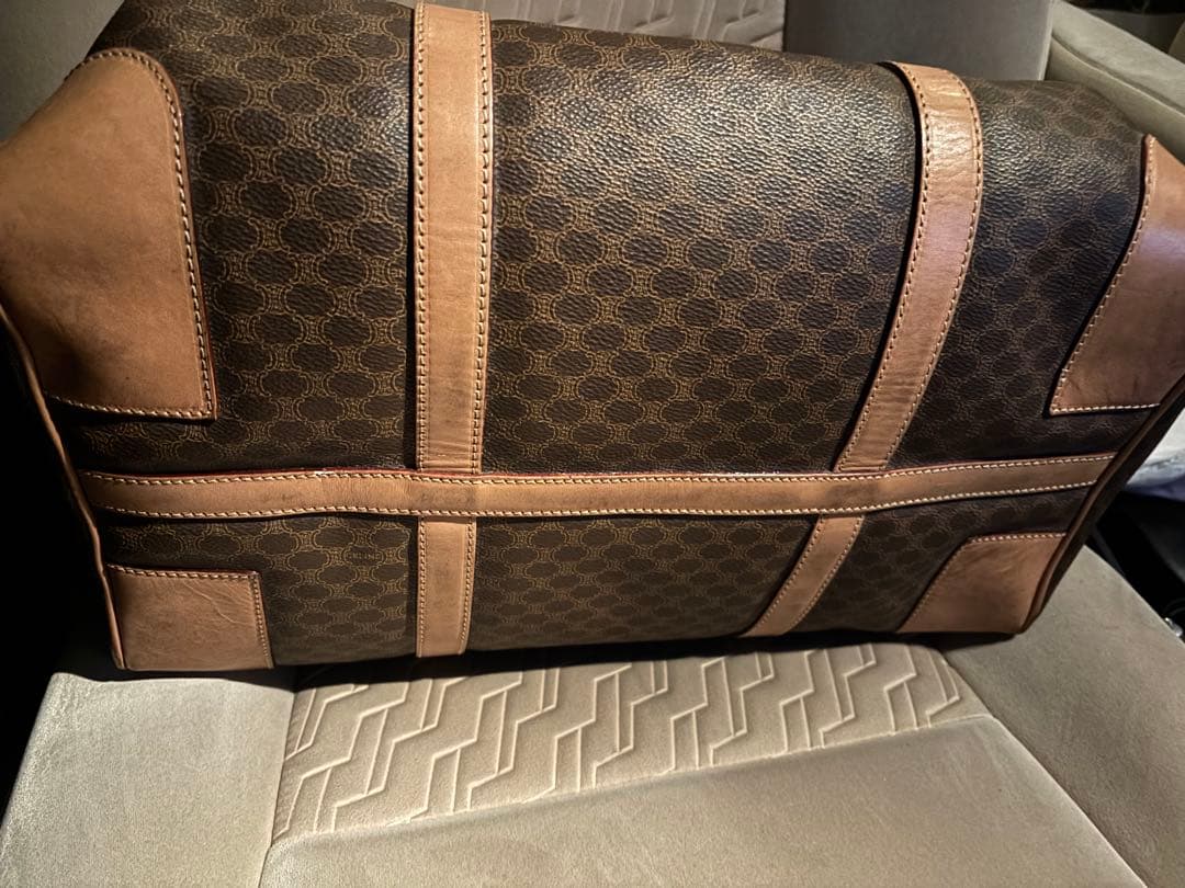 セリーヌ　ブラウン ダッフルバッグ 中型