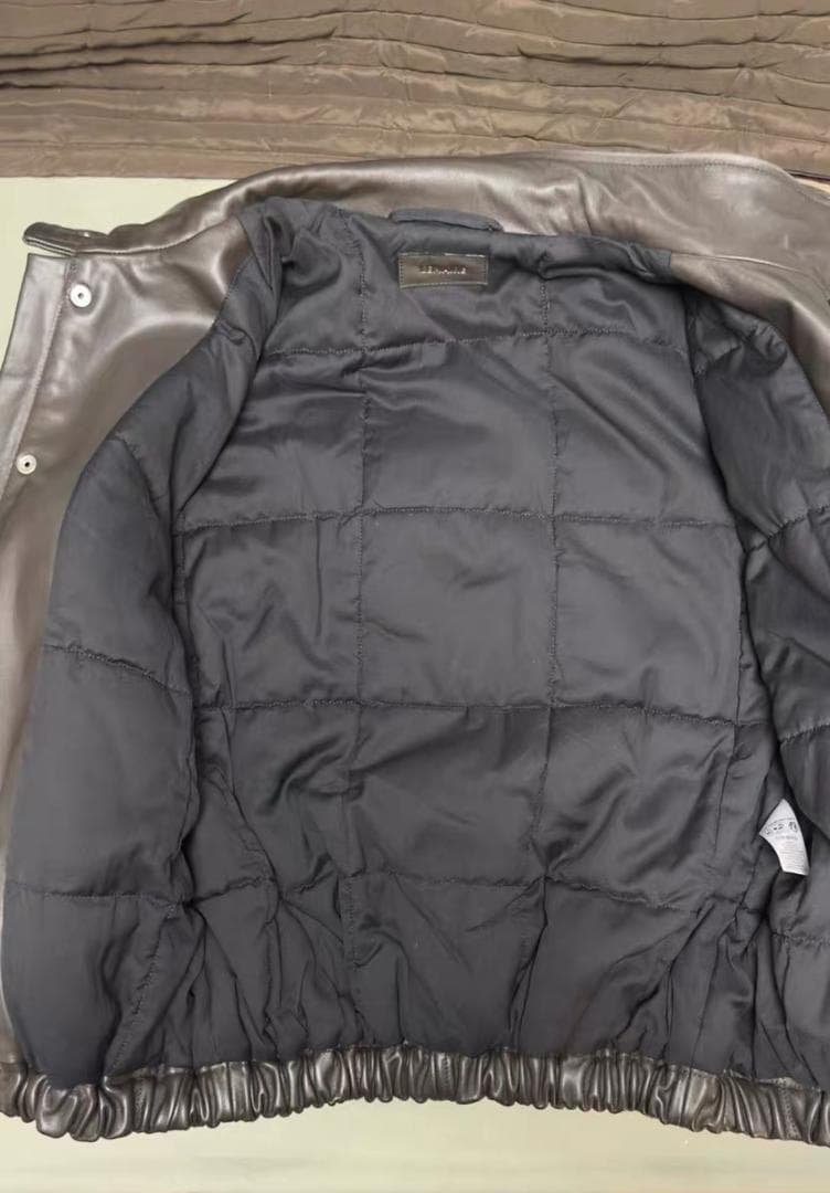 ジャケット・アウター LEMAIRE BOXY LEATHER BLOUSON 23AW