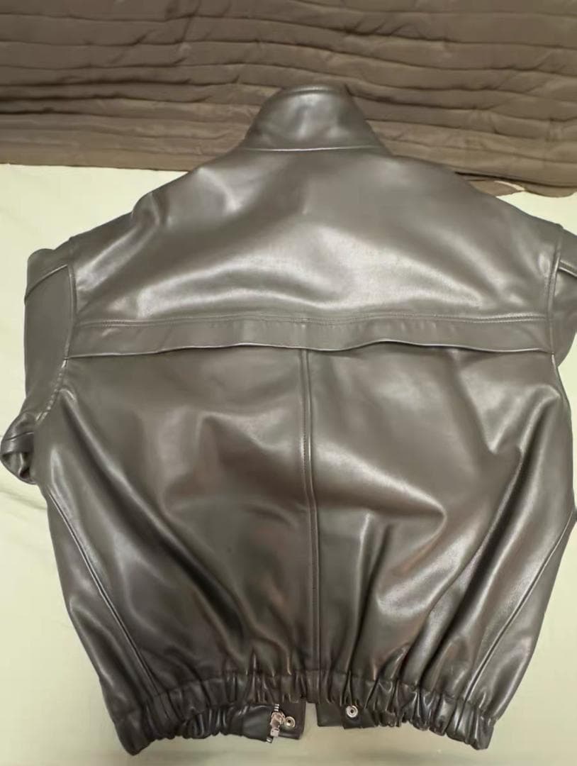 ジャケット・アウター LEMAIRE BOXY LEATHER BLOUSON 23AW