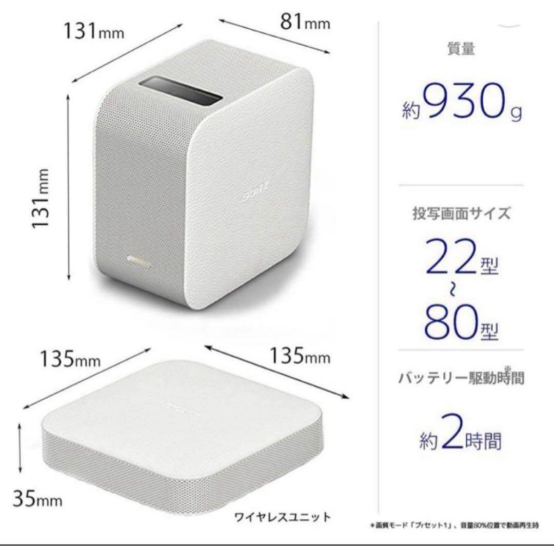 SONY プロジェクター本体 LSPX-P1