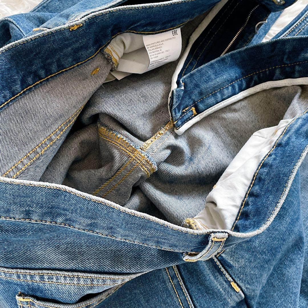 【MAISON MARGIELA】５ポケットジーンズ ウォッシュ フレア 38