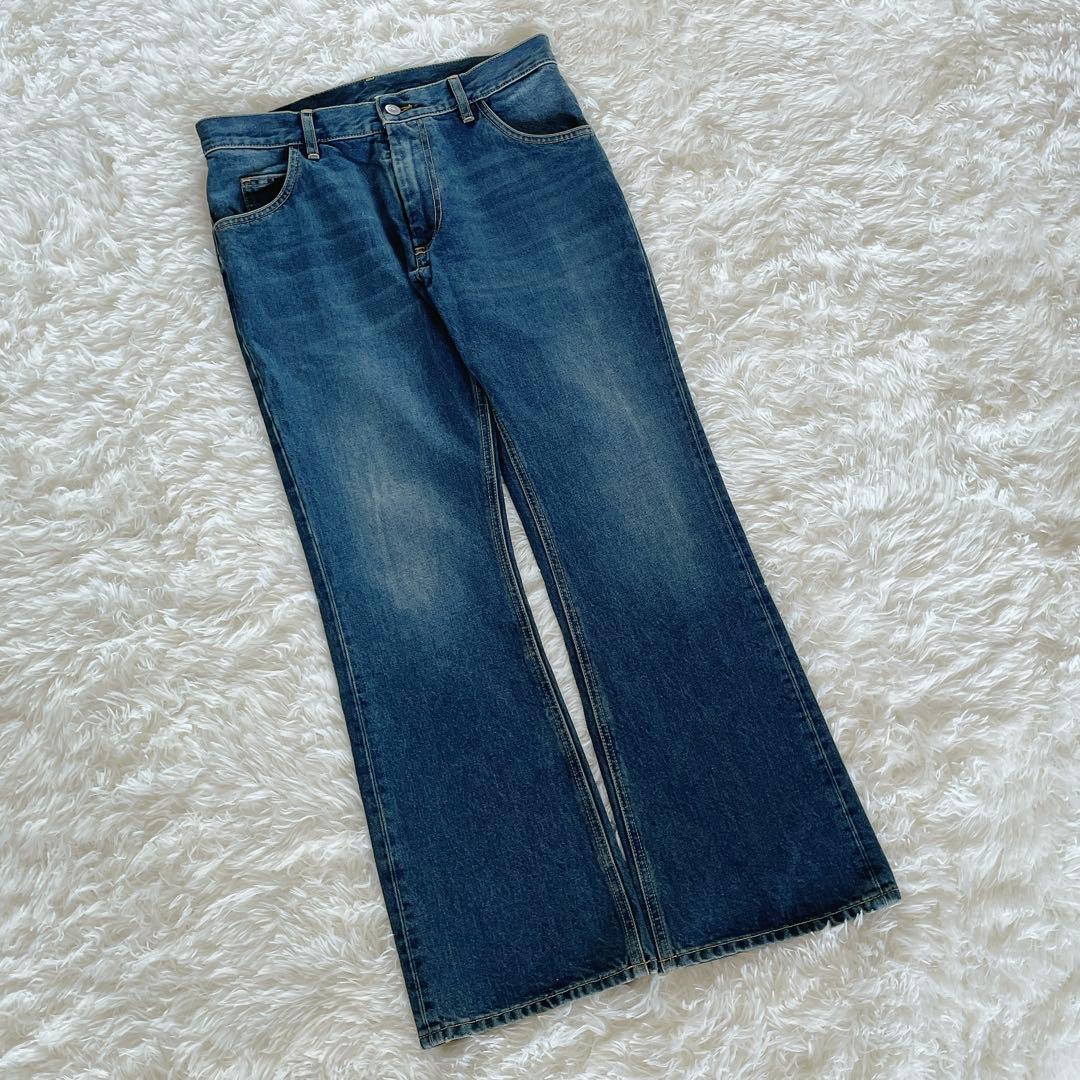 【MAISON MARGIELA】５ポケットジーンズ ウォッシュ フレア 38