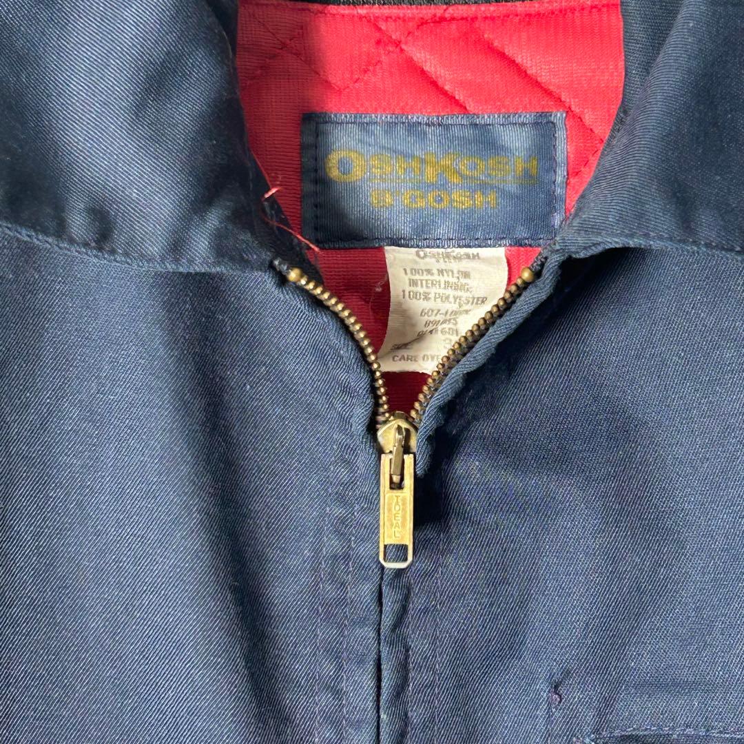 ワークジャケット oshkosh インナー付き 古着