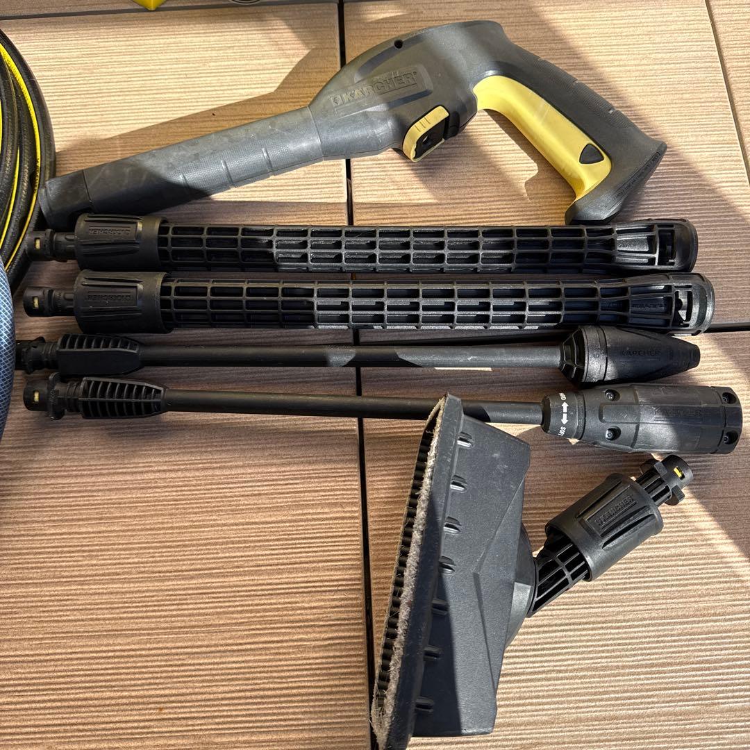 Kärcher K3 高圧洗浄機 延長高圧ホース・水道ホース付60Hz西日本