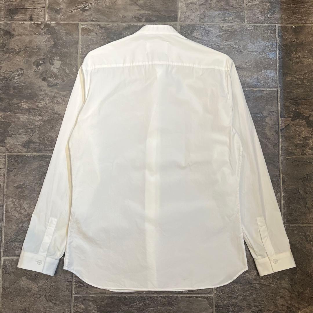 【archive】美品Maison Margielaクルーネックドレスシャツ白M
