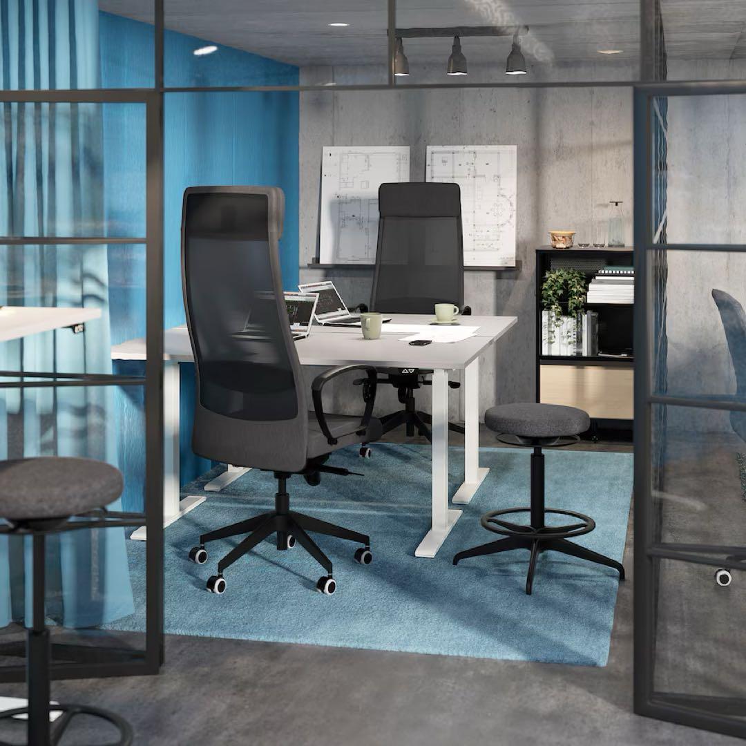 美品IKEA LIDKULLEN イケア リドクレン　昇降チェア