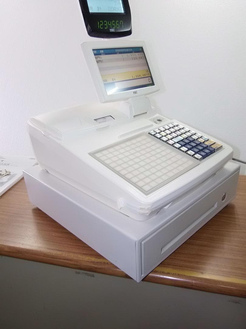 37設定無料東芝テックFS-2055-V2ハイエンドインボイスレジスター