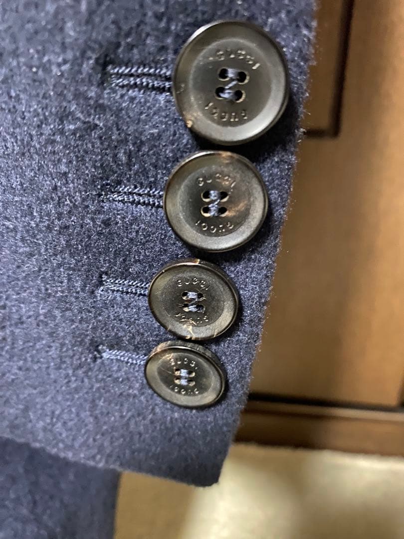 美品⭐︎【GUCCI 】チェスターコート ネイビー 36
