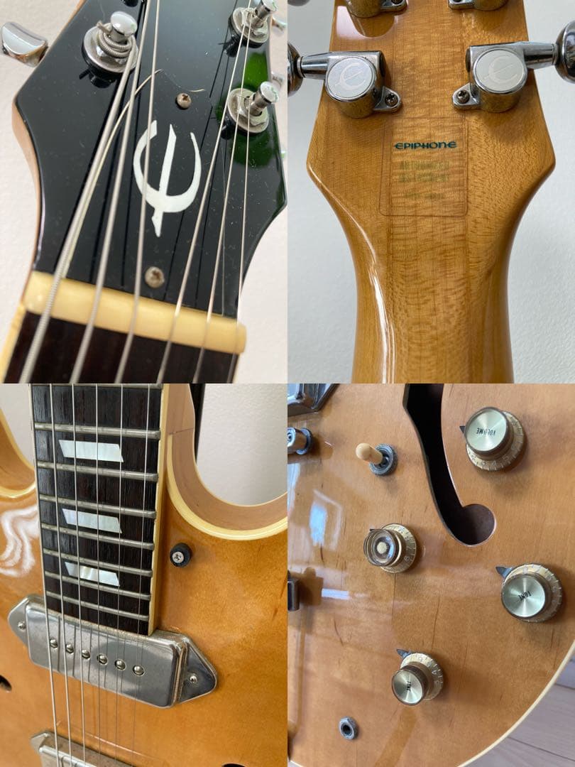Epiphone Casino ナチュラル ベージュラベル マツモク 日本製