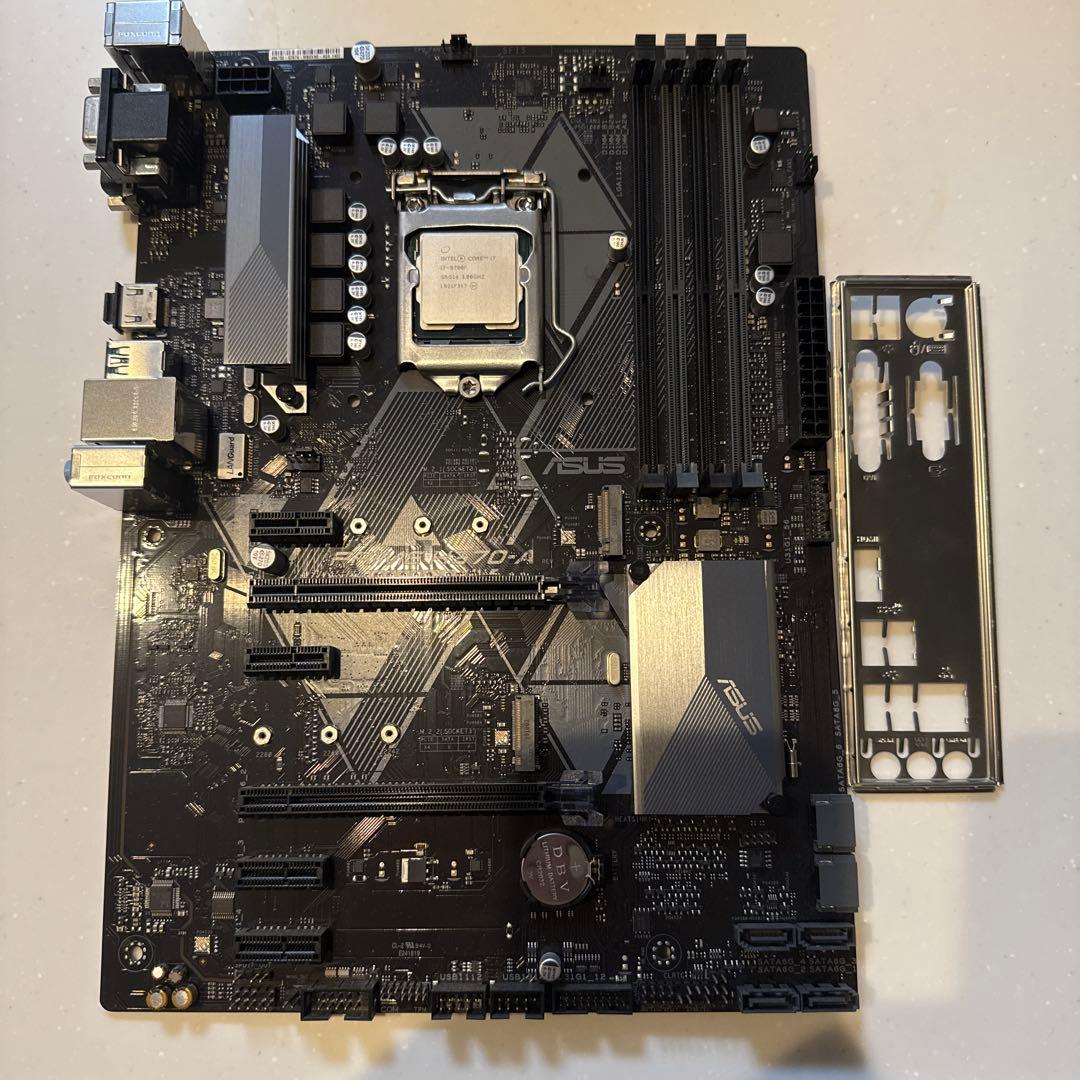 P*店様 1⭐️ASUS PRIME H370-A + Core i7-9700