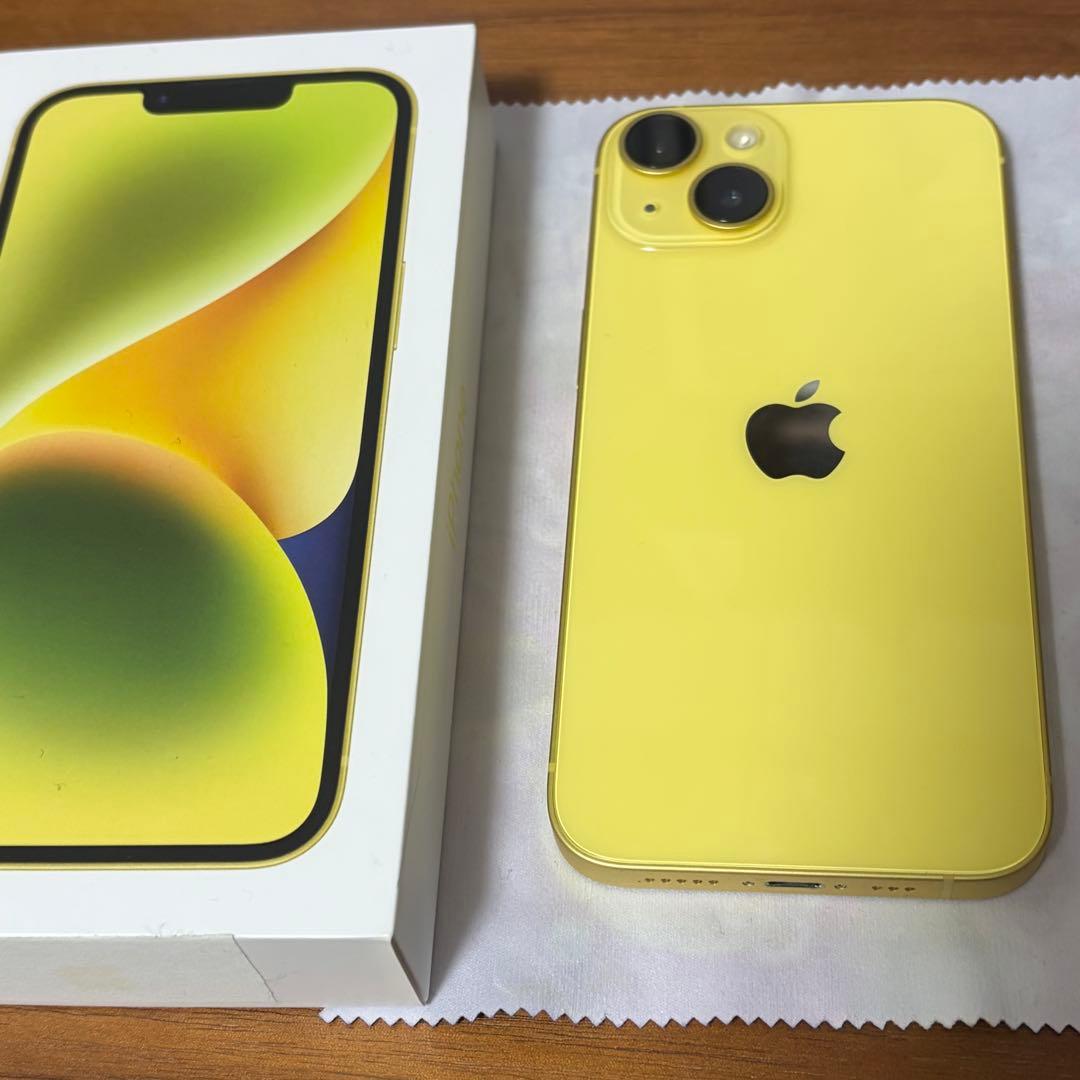 iPhone14 128GB イエロー SIMフリー 本体