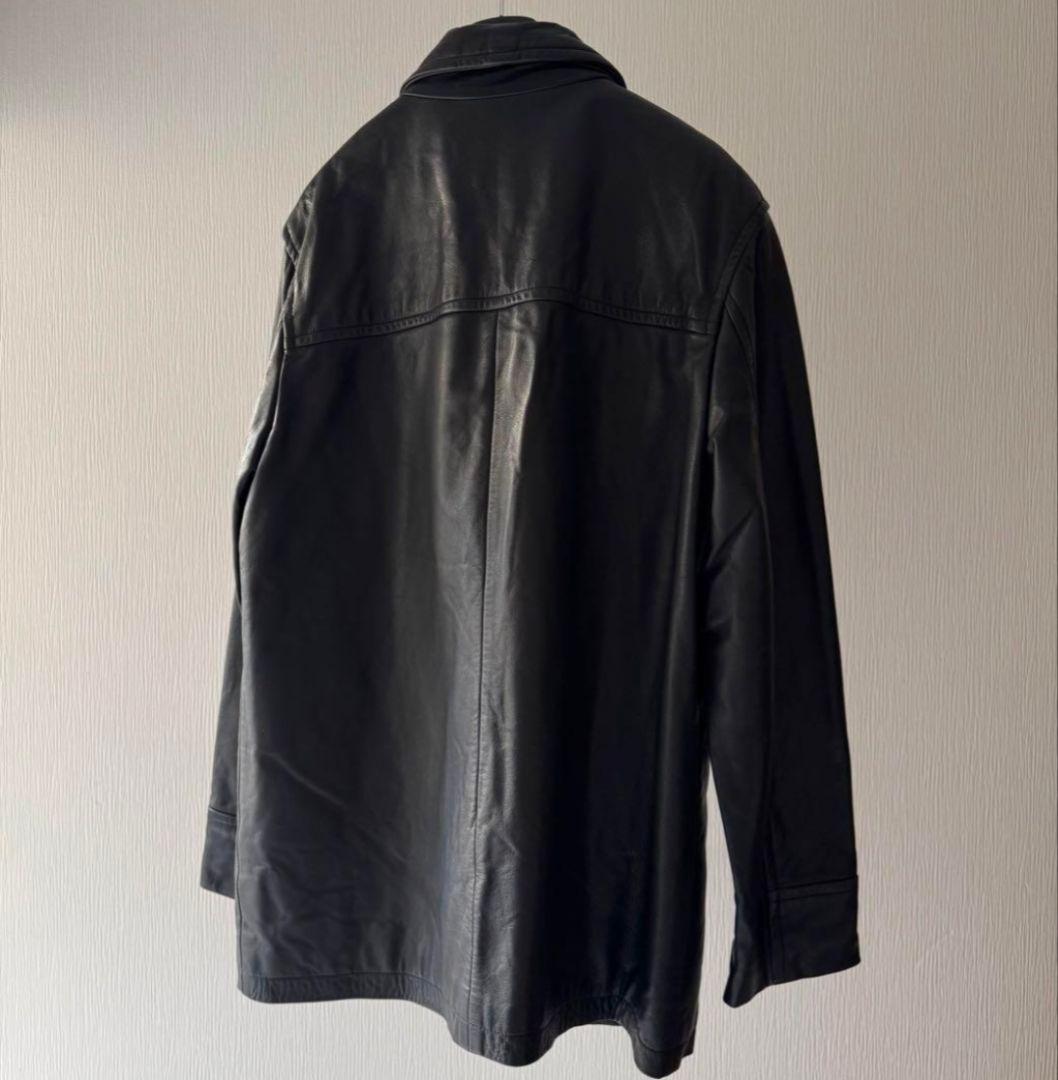 希少 M OLD GAP leather jacket carcoat 野村訓市