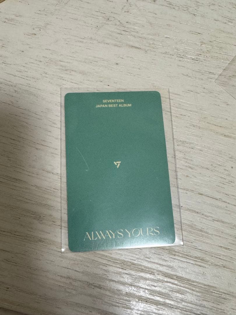 seventeen ジョンハン　alwaysyours C盤トレカ