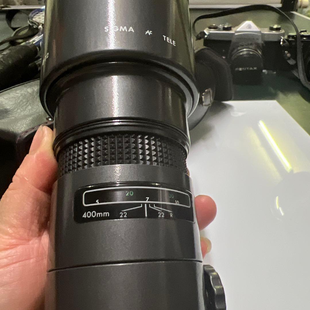 シグマ　AF　 400mmLENS使用少ない動作品美品の出品です。