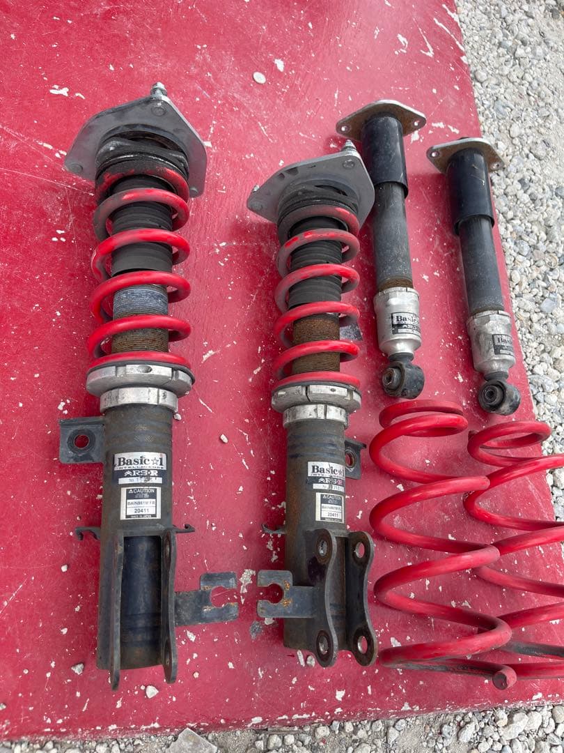 日産 E52 エルグランド　Basici RSR 車高調 サスペンション