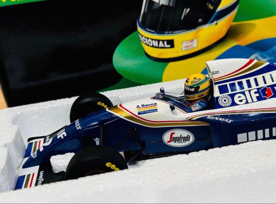 ゴ*ソ様 【未使用】マクラーレン　アイルトンセナ　1994 FW16 1/18