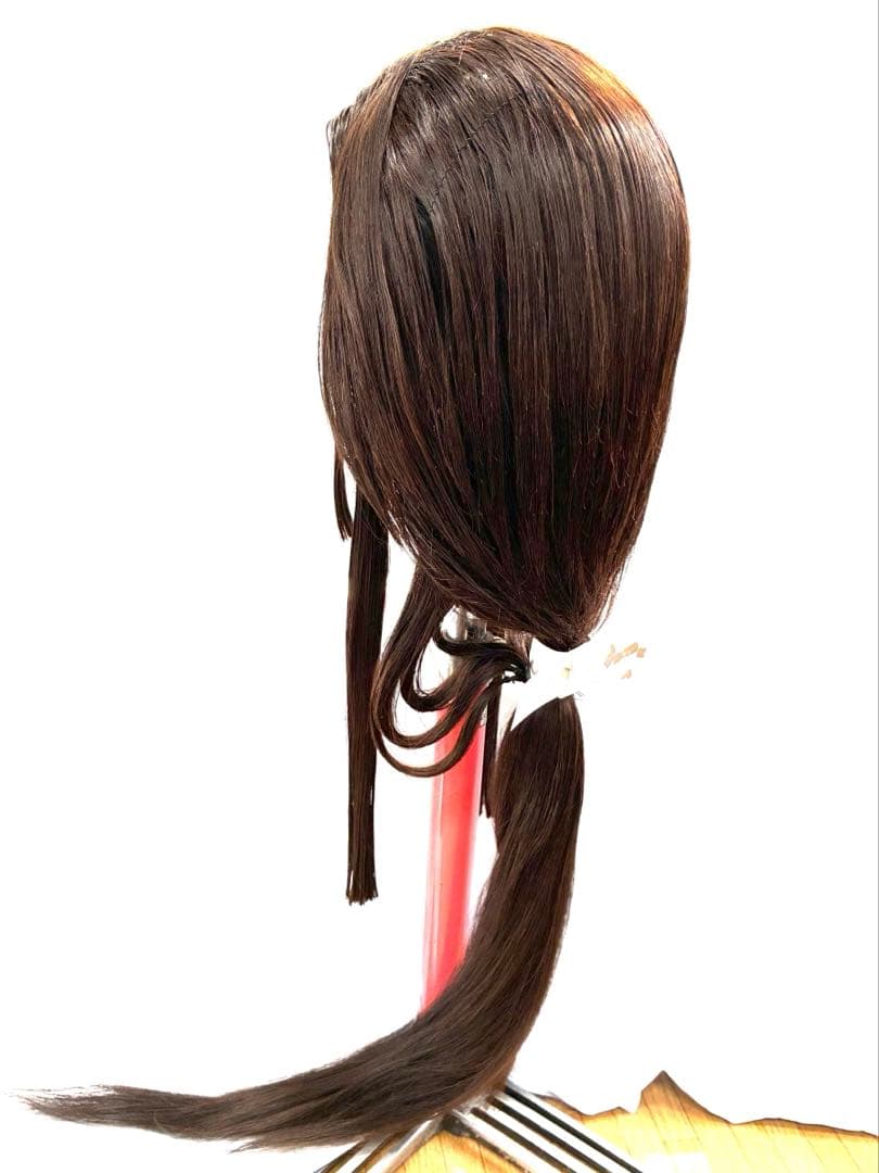 垂髪、辰巳8号サイズ、中古日本髪かつら、舞踊かつら