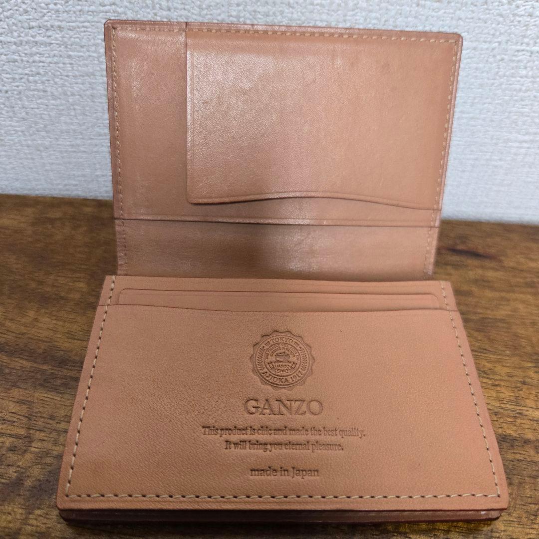 GANZO ガンゾ Cordovan コードバン　 名刺入れ カードケース
