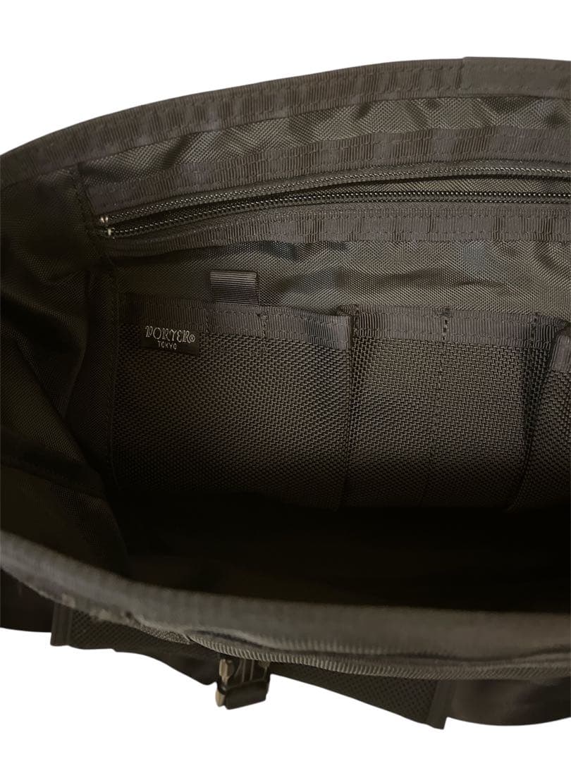 美品　PORTER HEAT ショルダーバッグ　黒　ブラック　吉田カバン