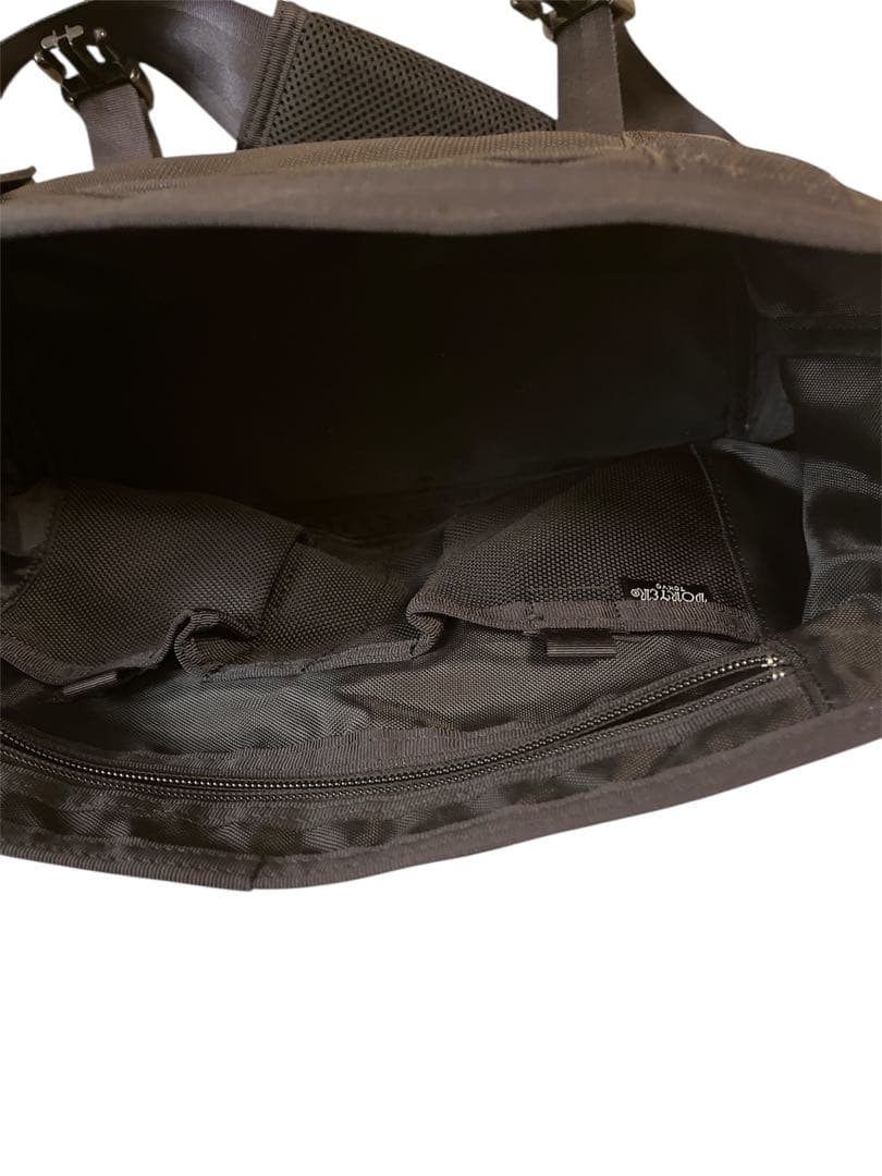 美品　PORTER HEAT ショルダーバッグ　黒　ブラック　吉田カバン