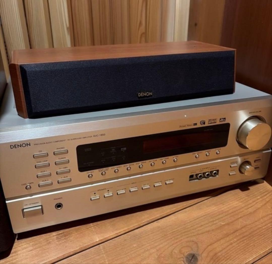 京都引き取り希望　DENON アンプ・スピーカーセット