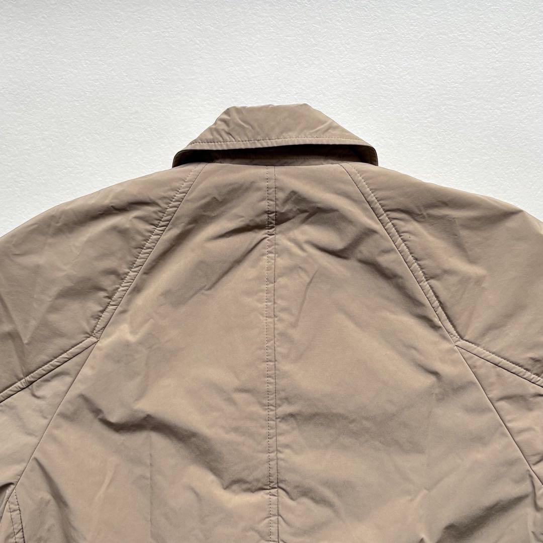 ダントン　ステンカラー　インサレーション　中綿コート　ベージュ