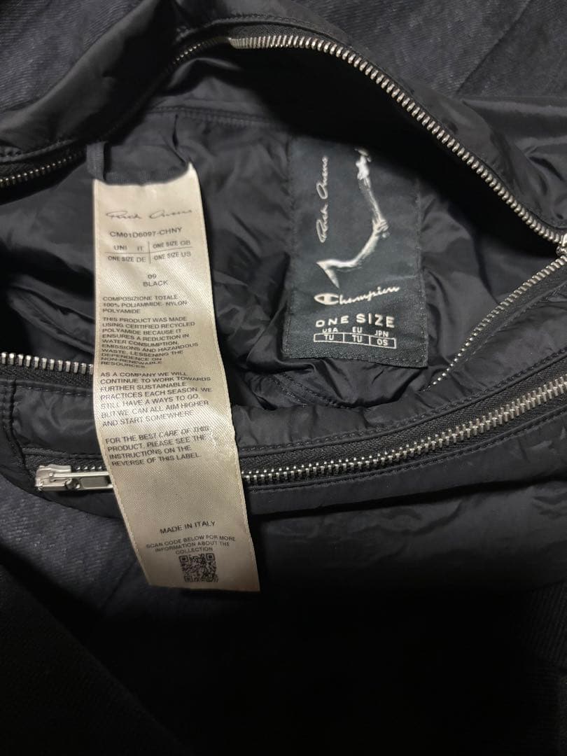 rick owens ボディバッグ ブラック ONE SIZE