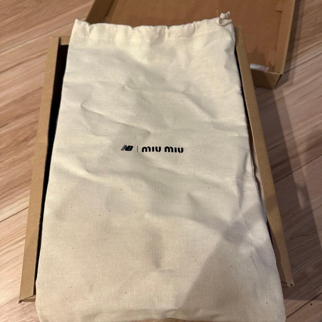 値下しました　Miu Miu New Balance デニムスニーカー