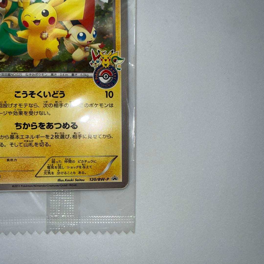 【未開封】ピカチュウ PROMO BW-Pプロモカード 120/BW-P