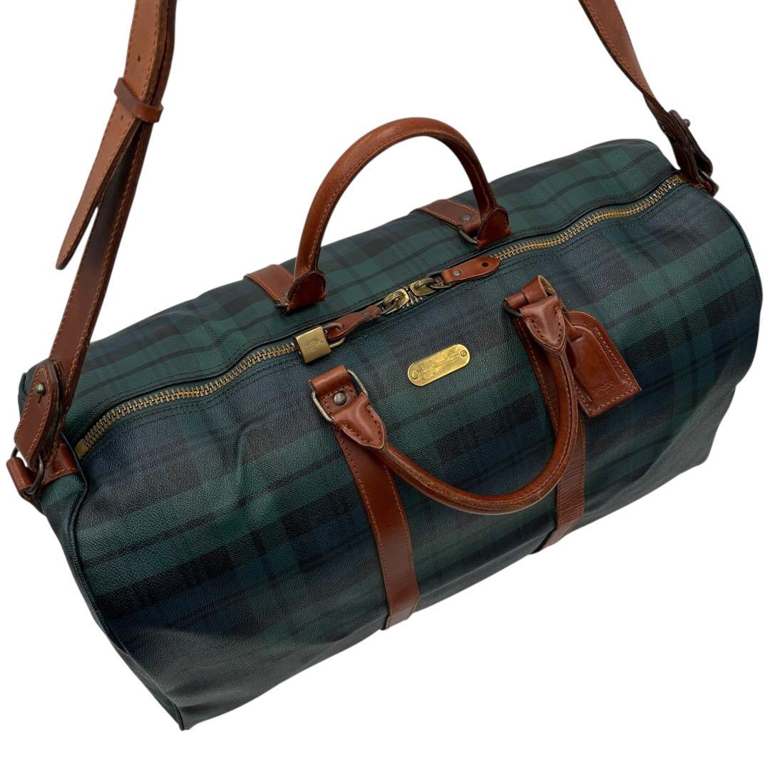 POLO RALPH LAUREN ポロラルフローレン　ボストンバッグ　チェック