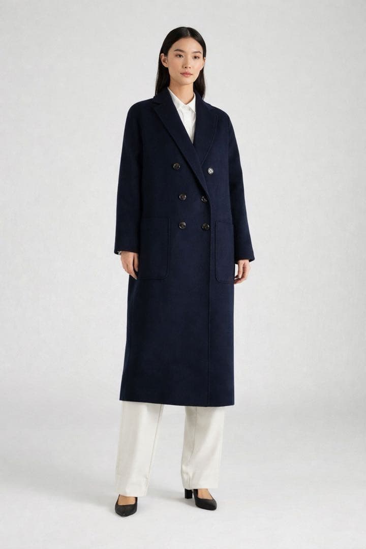 現行品✨️MAX&Co. エレメント ダブルブレストブロードクロスコート