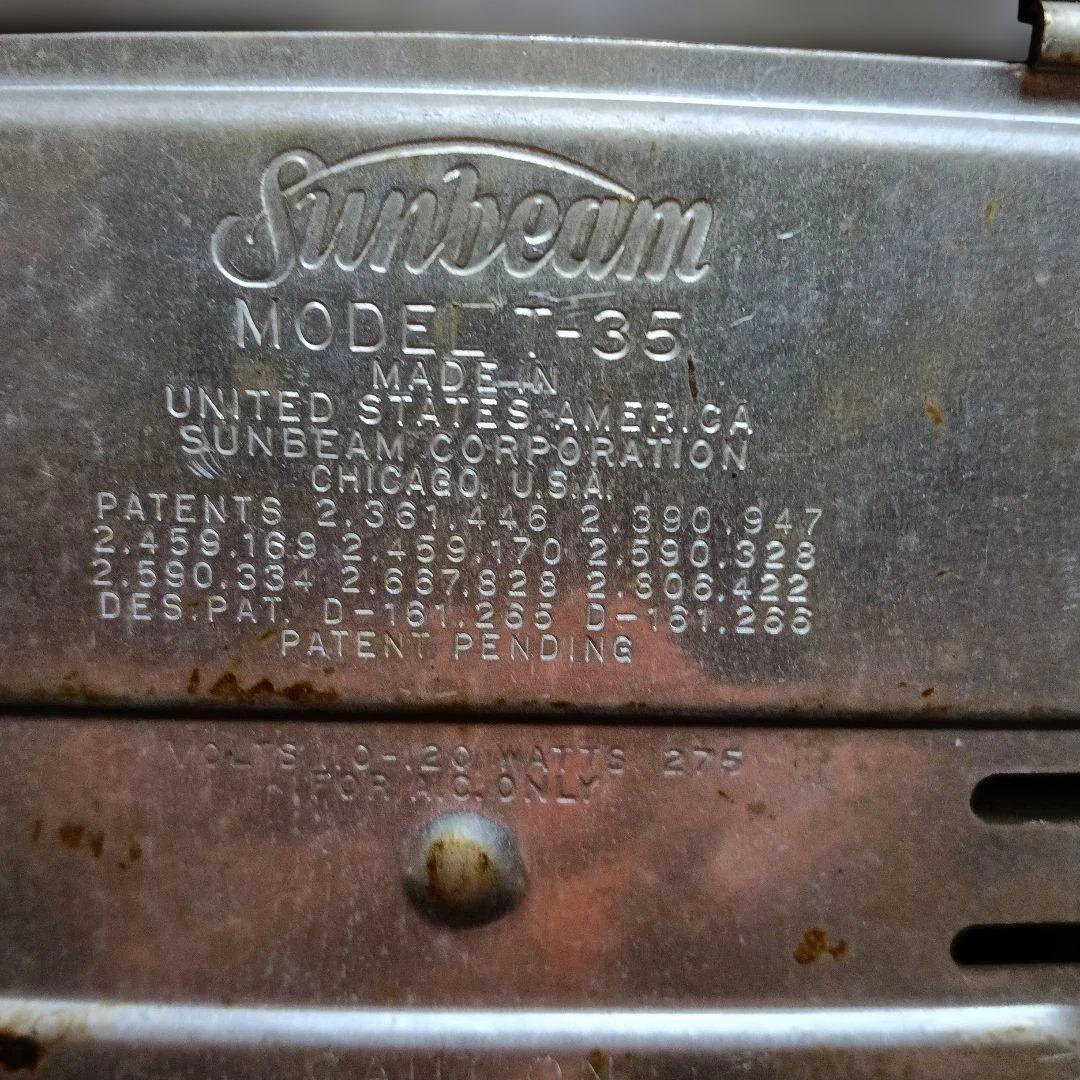 46.Sunbeam クロム 2スロットトースター