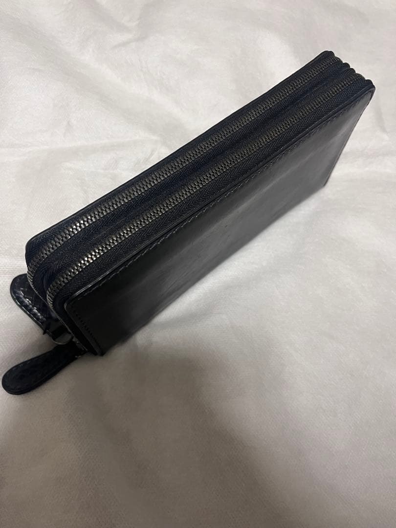 NOMADOI 長財布　ノマドイ　アラバマ　ラウンドファスナー ダブル　レザー