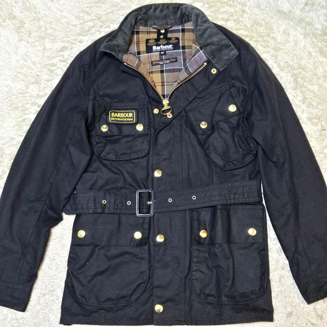 バブアー　インターナショナル オイルドジャケット　MWX1016BK11/38