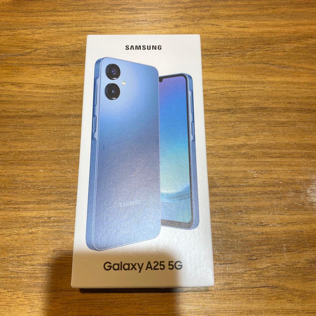 【未使用】Samsung Galaxy A25 5G 64GB Blue