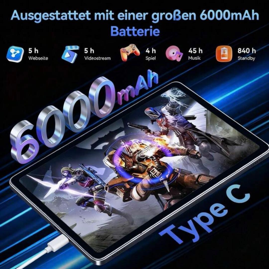 10.1インチ Androidタブレット 4GB RAM 128GB