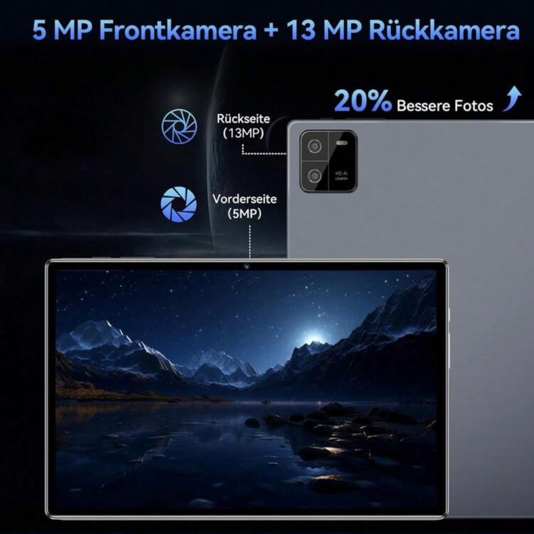 10.1インチ Androidタブレット 4GB RAM 128GB