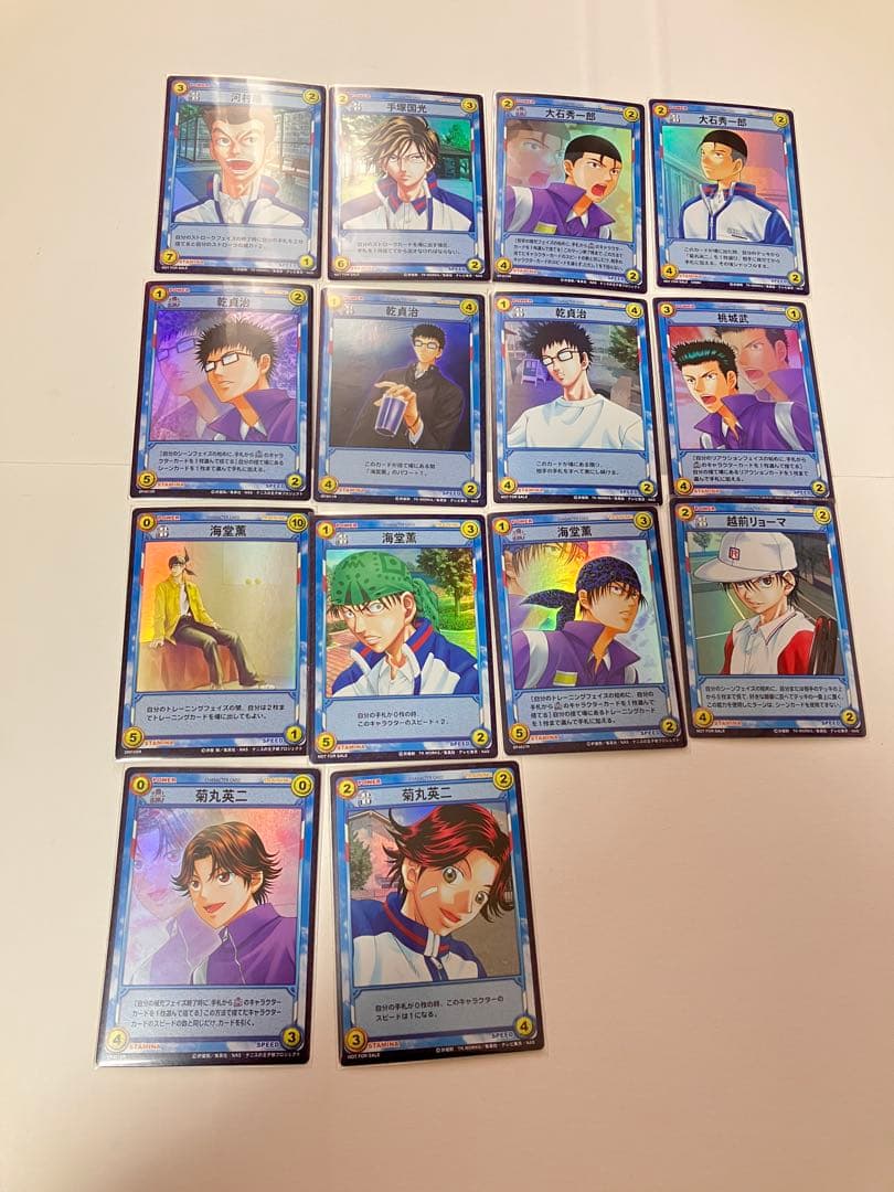 テニスの王子様　トレーディングカード　TCG まとめ