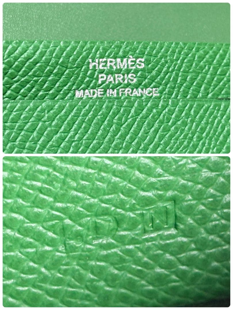 エルメス　HERMES ベアン　カードケース　名刺入れ　定期入れ　ケース