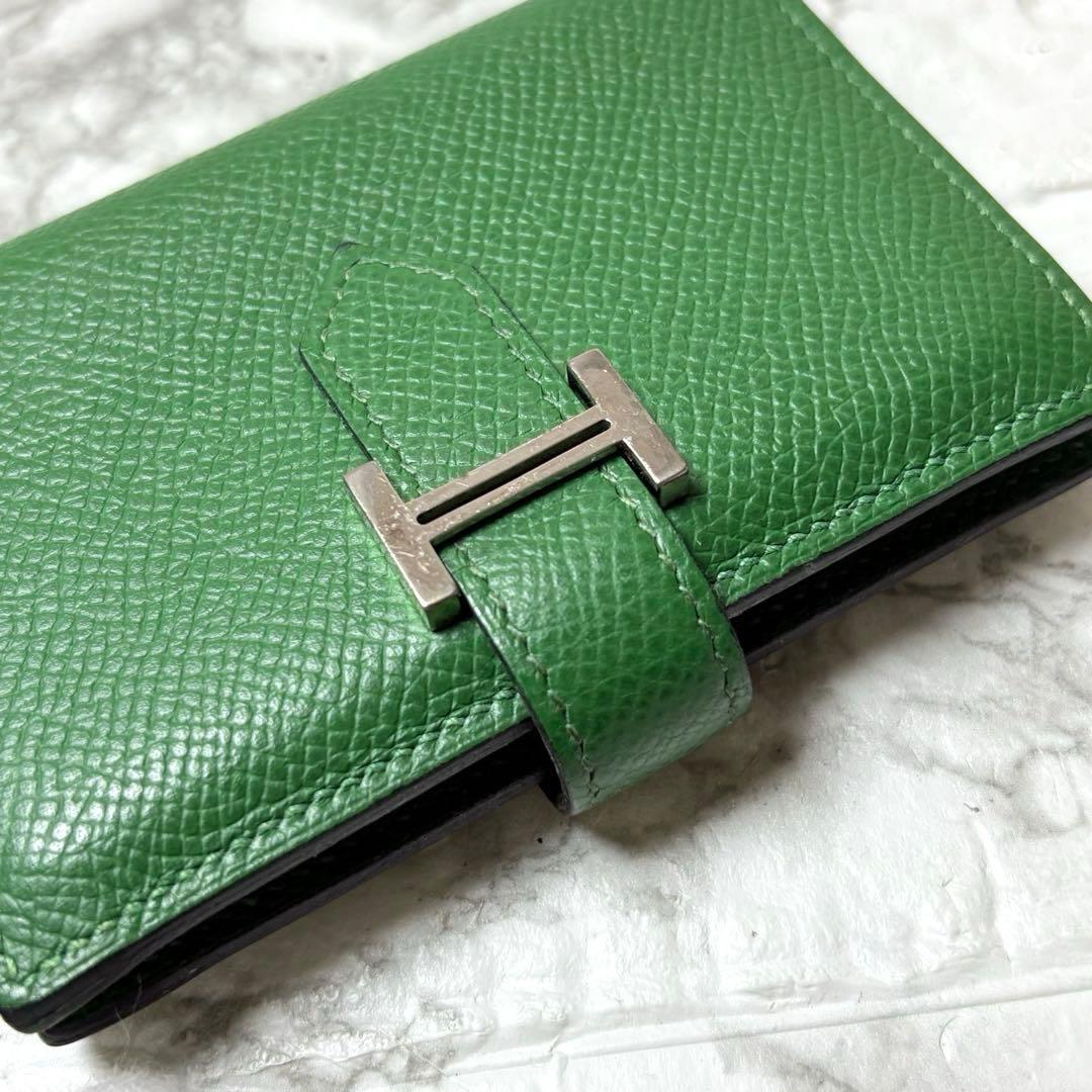 エルメス　HERMES ベアン　カードケース　名刺入れ　定期入れ　ケース