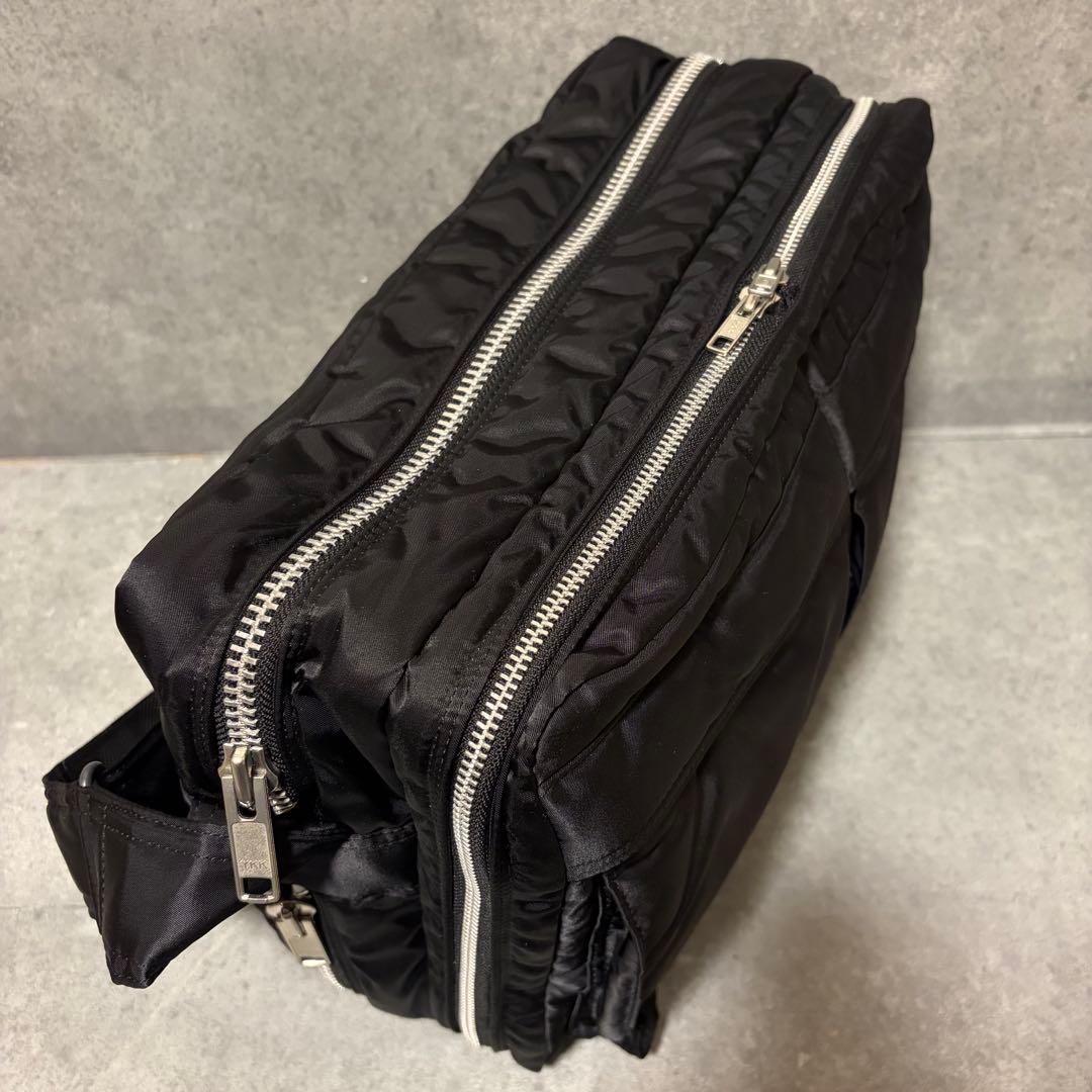 新品未使用　PORTER タンカー　ショルダーバッグ　ブラック　2層
