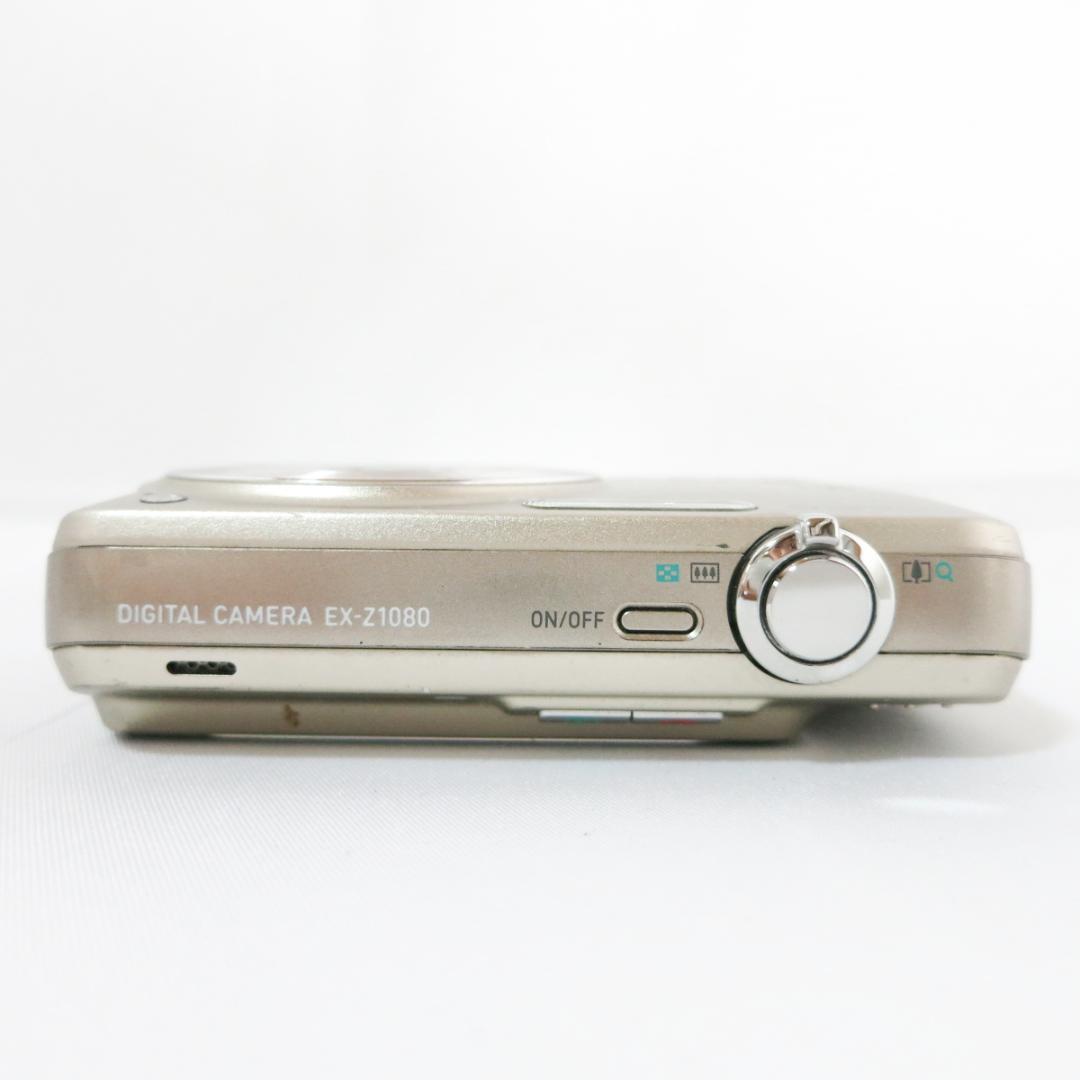 CASIO EXILIM EX-Z1080 ゴールド コンパクトデジタルカメラ