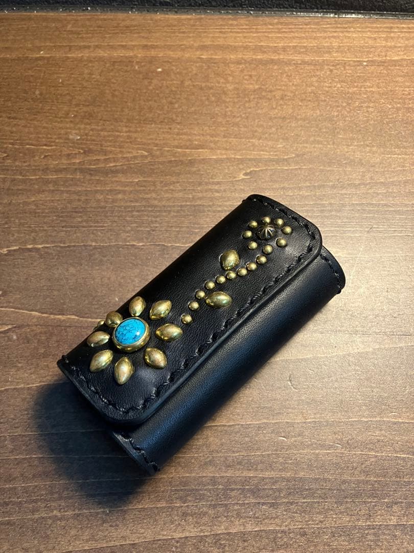 ツールバック　茶芯　フラワー