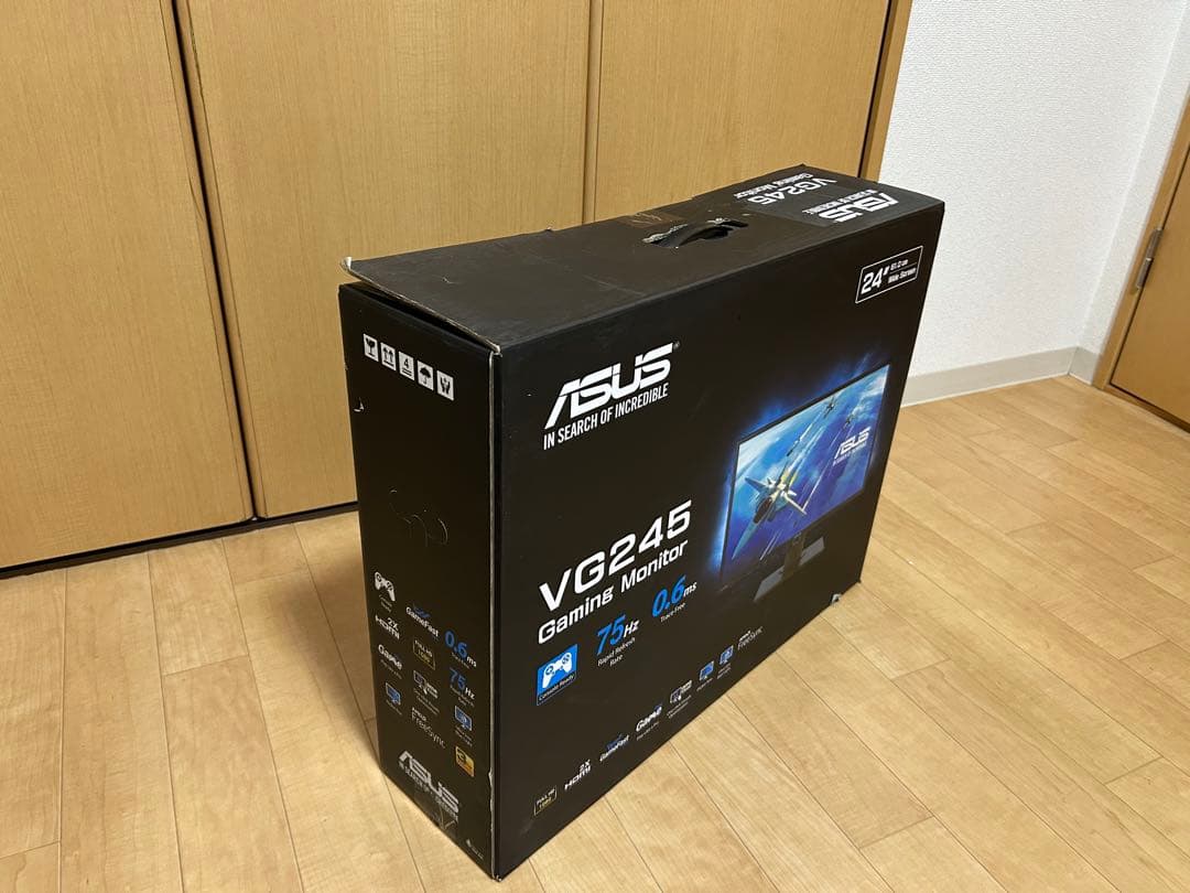 ASUS VG245HE-J 24インチ ゲーミングモニター 本体