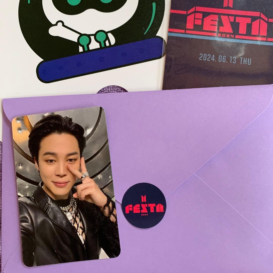 BTS 公式FESTA2024 AMRY ZONE トレカ　JIMIN ジミン