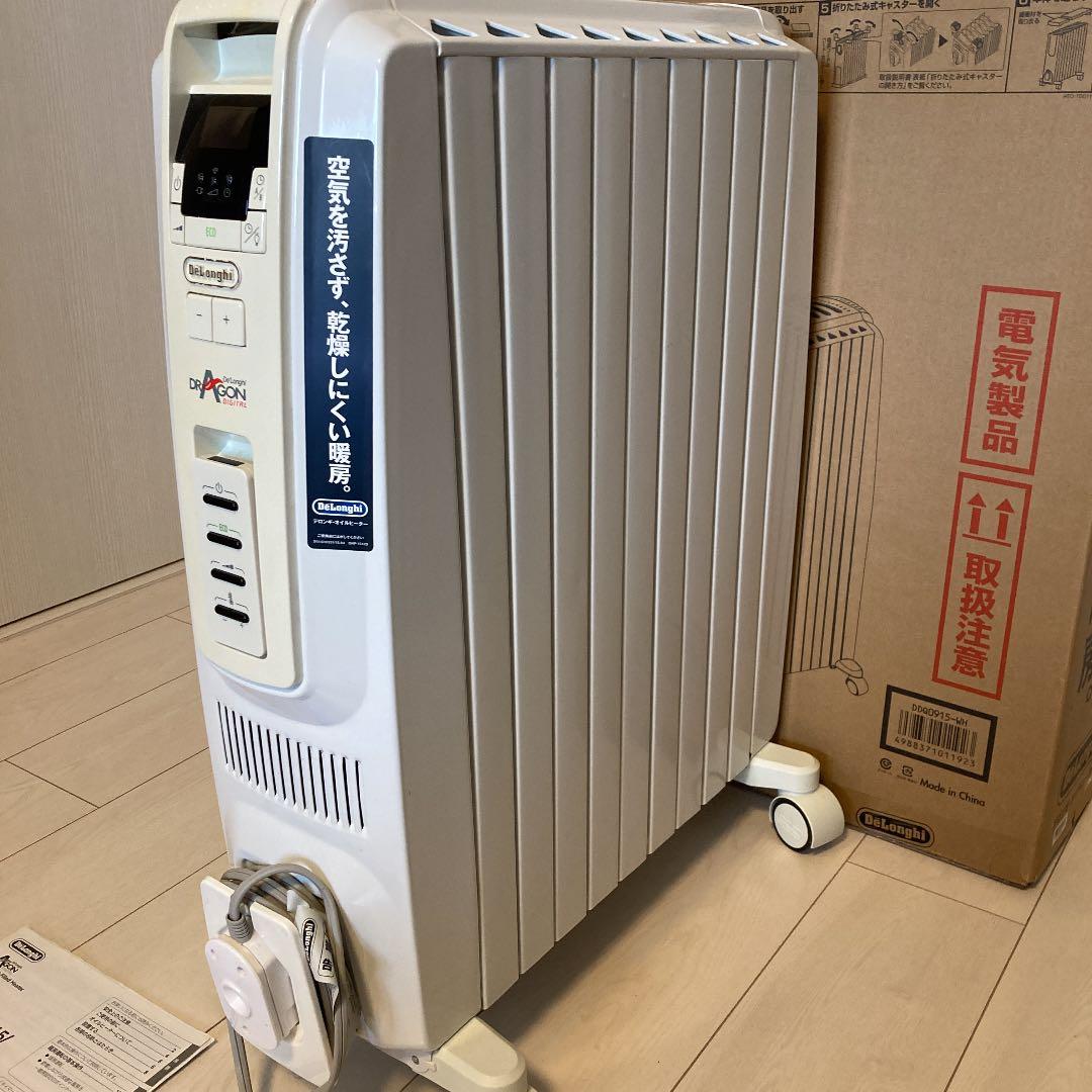電気ヒーター DeLonghi DDQ0915-WH